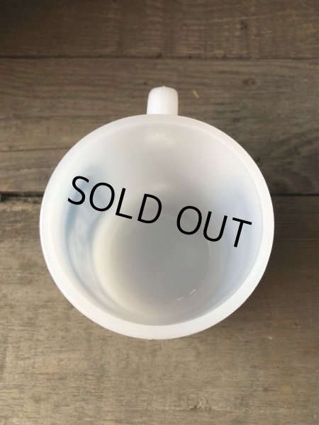 画像7: Vintage Gasbake Milk Glass Mug DRYDENE MOTOR OIL (M383)  (7)