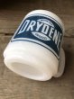 画像2: Vintage Gasbake Milk Glass Mug DRYDENE MOTOR OIL (M383)  (2)