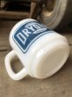 画像4: Vintage Gasbake Milk Glass Mug DRYDENE MOTOR OIL (M383)  (4)