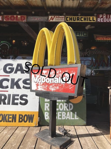 画像5: Vintage Advertising McDonalds Golden Arches Neon Light Store Sign (M386) (5)