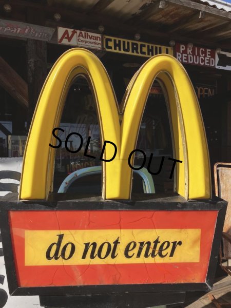 画像3: Vintage Advertising McDonalds Golden Arches Neon Light Store Sign (M386) (3)