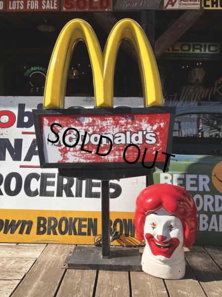 画像8: Vintage Advertising McDonalds Golden Arches Neon Light Store Sign (M386) (8)