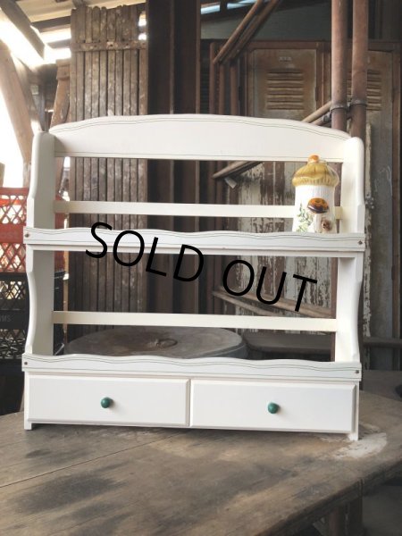 画像17: 70s Vintage Sears Merry Mushrooms kitchen Coordinates Spice Rack N.O.S (M388) (17)