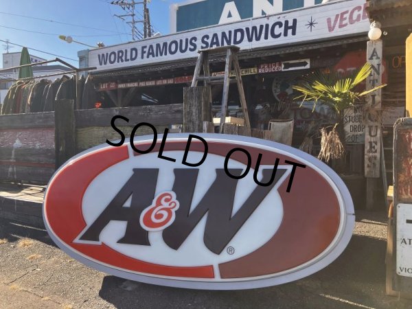 画像19: Vintage Advertising A&W Restaurant Store Display Lighted Sign Hard to Find (M390) (19)