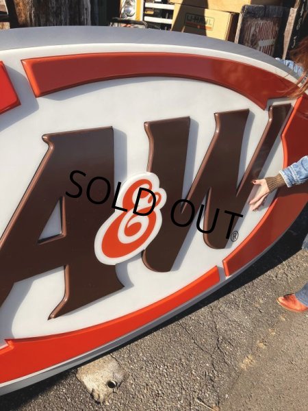 画像16: Vintage Advertising A&W Restaurant Store Display Lighted Sign Hard to Find (M390) (16)