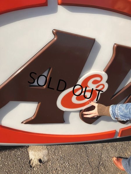 画像17: Vintage Advertising A&W Restaurant Store Display Lighted Sign Hard to Find (M390) (17)