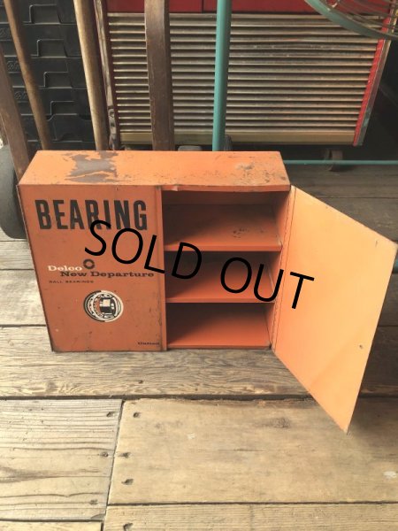 画像8: 50s Vintage Delco Hyatt Bearing Service Industrial Store Display Cabinet (M391) (8)