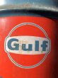 画像2: Vintage Oil Can Gulf Muliti-Porpose Gear Lubricant 90 16 U.S. GALLONS (M394) (2)