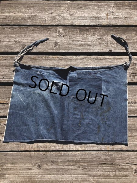 画像7: Vintage Work Apron Denim (M401)  (7)