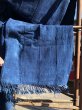 画像8: Vintage African Indigo Fabric Cloth Rag (M397)  (8)