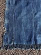 画像17: Vintage African Indigo Fabric Cloth Rag (M396)  (17)