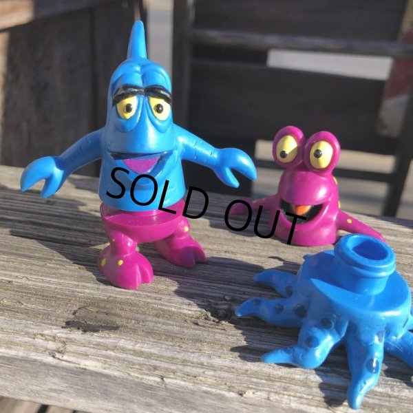 画像8: 80s Vintage Wendy's Advertsing Meal Toys Alien Mix-Ups PVC Figures (M405) (8)