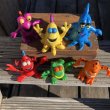 画像2: 80s Vintage Wendy's Advertsing Meal Toys Alien Mix-Ups PVC Figures (M405) (2)