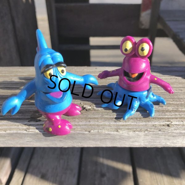 画像9: 80s Vintage Wendy's Advertsing Meal Toys Alien Mix-Ups PVC Figures (M405) (9)