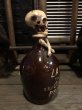 画像4: 50s Vintage JAPAN Skull Poison Bottle Decanter (B406) (4)