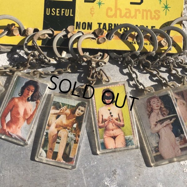 画像3: Vintage Nude Key Rings Charms SET (M408) (3)