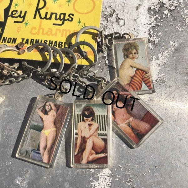 画像4: Vintage Nude Key Rings Charms SET (M408) (4)