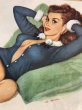 画像5: 1951 Esquire Magazine Al Moore Pin-Up Girls Calendar w/Frame (M402) (5)