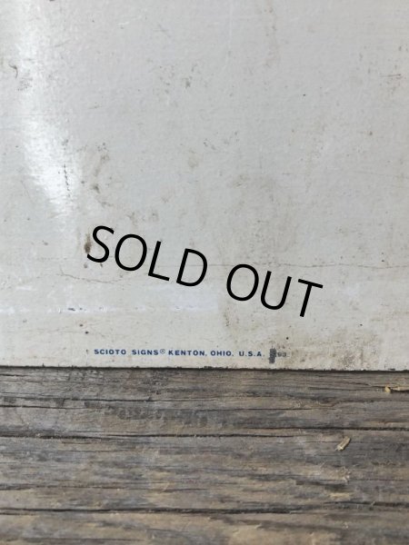 画像8: 90s Vintage AAA Approved Double Sided Metal Sign (M410) (8)