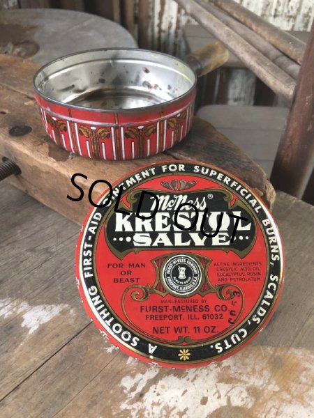 画像1: Vintage Mc Ness KRESTOL SALVE Can (M415) (1)