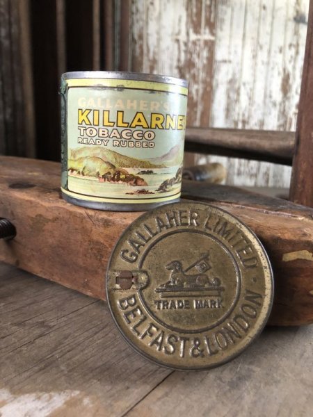 画像1: Vintage Gallaher's KILLARNEY Tabacco Can (M419) (1)