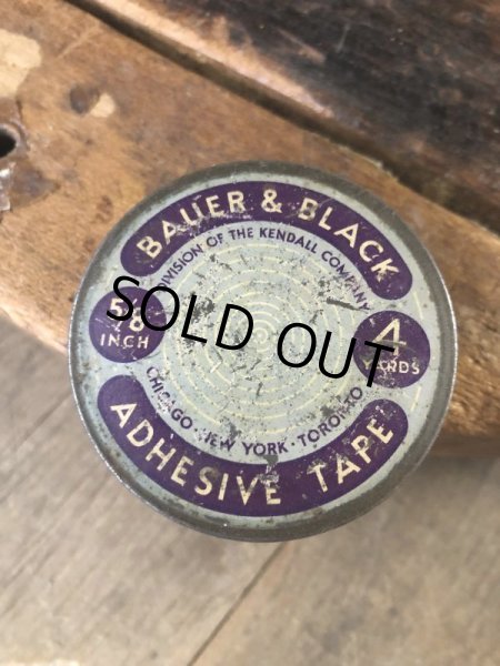 画像6: Vintage BAUER & BLACK ADHESIVE TAPE Can (M424) (6)