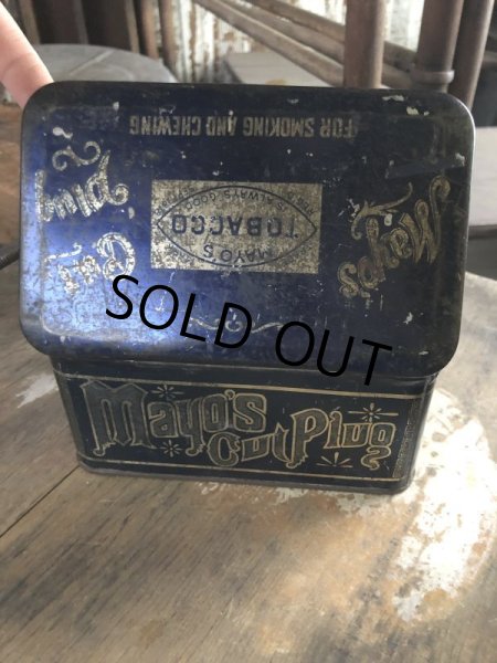 画像5: Vintage Mayo's Tobacco Can (M431) (5)