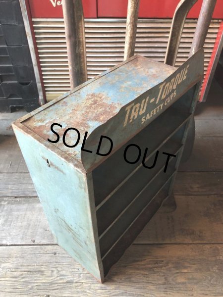 画像2: Vintage TRU-TORQUE SAFETY CUPS Store Display Rack (M435) (2)