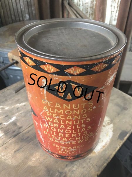 画像5: Vintage  V.V Nut SALTED ALMONDS Can (M433) (5)