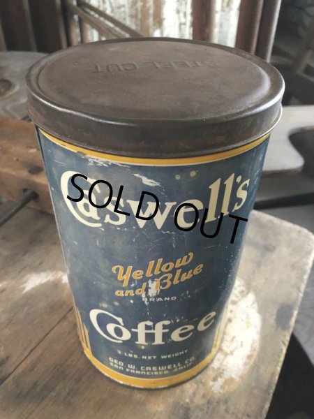 画像7: Vintage Caswell's Coffee 3 LBS Can (M428) (7)