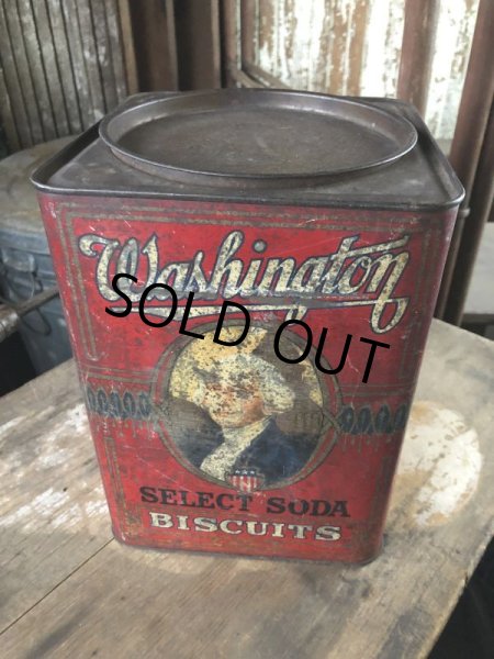画像6: Vintage  Washington Biscuits Can (M434) (6)