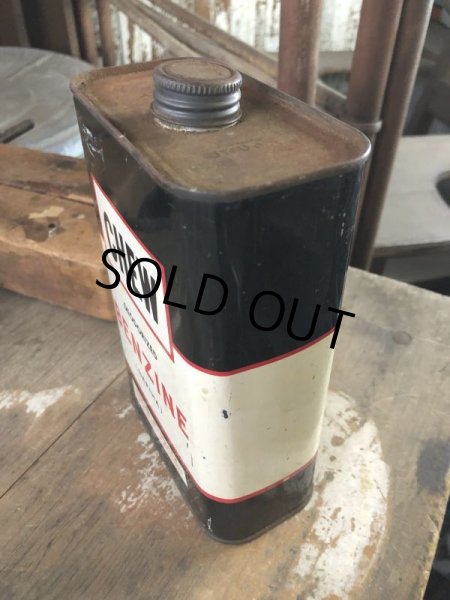 画像2: Vintage CHEW Benzine 1 U.S. Quart Can (M430) (2)
