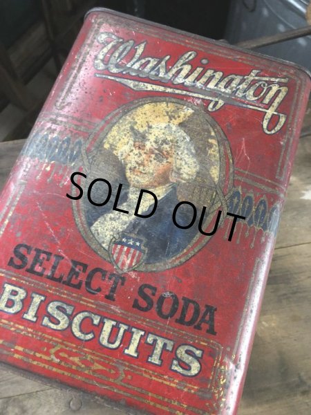 画像12: Vintage  Washington Biscuits Can (M434) (12)