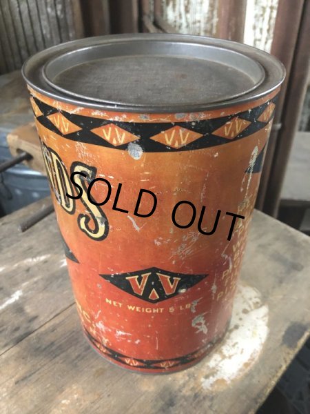 画像4: Vintage  V.V Nut SALTED ALMONDS Can (M433) (4)