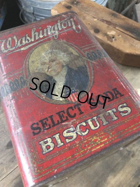 画像9: Vintage  Washington Biscuits Can (M434) (9)