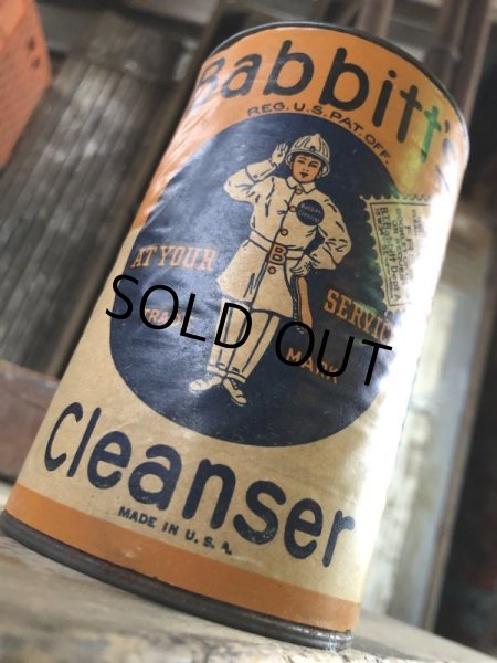 画像7: Vintage Babbitt Cleanser Can (M432) (7)