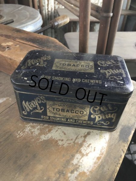 画像7: Vintage Mayo's Tobacco Can (M431) (7)