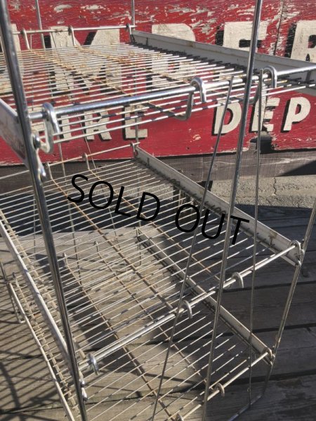 画像13: 【店舗引きり限定】 Vintage Advertising Producer's Dairy Grocery Store Display Rack (M437)  (13)