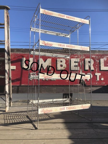 画像15: 【店舗引きり限定】 Vintage Advertising Producer's Dairy Grocery Store Display Rack (M437)  (15)