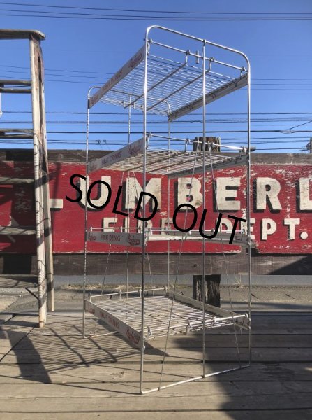 画像14: 【店舗引きり限定】 Vintage Advertising Producer's Dairy Grocery Store Display Rack (M437)  (14)