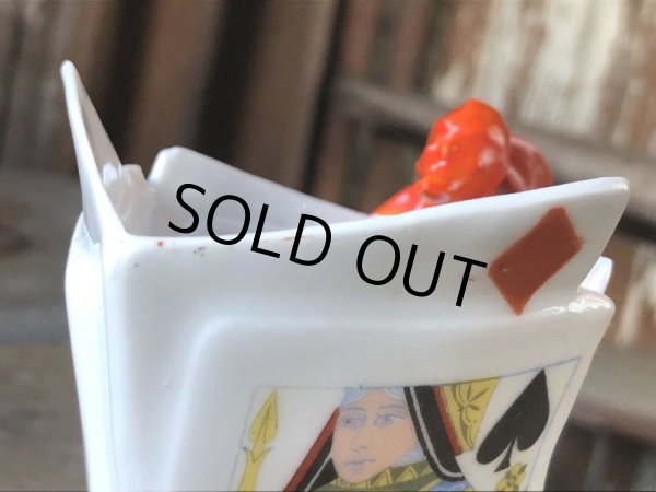 画像32: Antique Royal Bayreuth Red Devil Playing Cards Porcelain Creamer Pitcher (M438) (32)