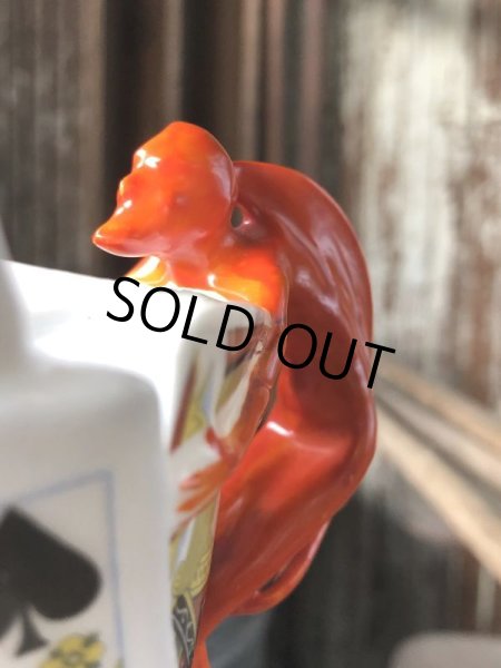 画像21: Antique Royal Bayreuth Red Devil Playing Cards Porcelain Creamer Pitcher (M438) (21)
