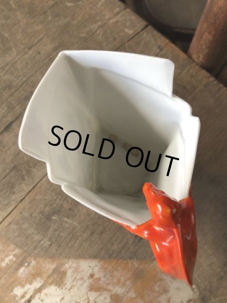 画像9: Antique Royal Bayreuth Red Devil Playing Cards Porcelain Creamer Pitcher (M438) (9)