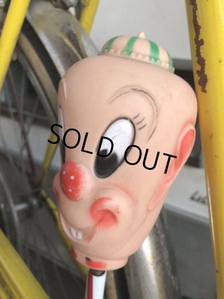 画像6: 50s Vintage Alan Jay Toy Squeaky Rocking Clown Head (M439) (6)
