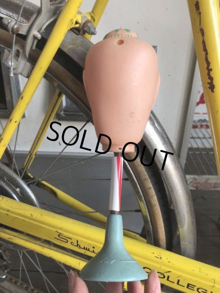 画像9: 50s Vintage Alan Jay Toy Squeaky Rocking Clown Head (M439) (9)