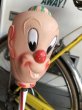 画像5: 50s Vintage Alan Jay Toy Squeaky Rocking Clown Head (M439) (5)