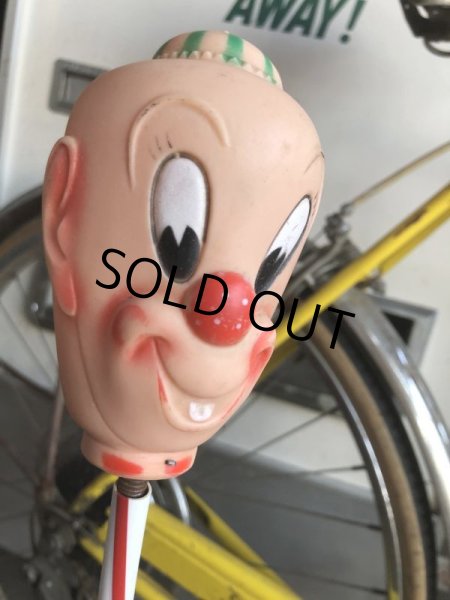 画像5: 50s Vintage Alan Jay Toy Squeaky Rocking Clown Head (M439) (5)