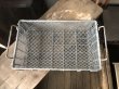 画像3: Vintage Industrial 2 Handles Metal Wire Mesh Basket (M440) (3)