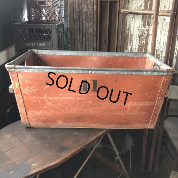 画像17: Vintage Industrial Fiber Container #41 (M445) (17)