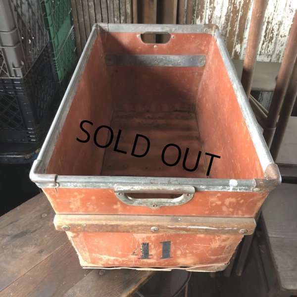 画像13: Vintage Industrial Fiber Container #41 (M445) (13)